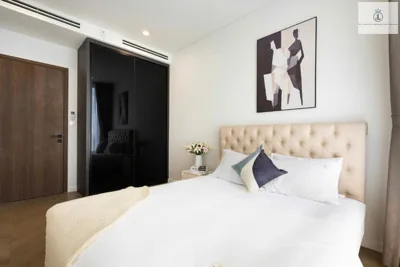 발코니가 있는 원베드룸 아파트 — The Lumiere Riverside Skyline Apartment
